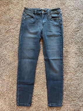 Just USA Women’s Skinny Jeans in Dark Blue Wash